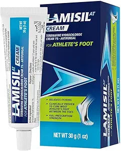 LAMISIL AT ATHLETES FOOT CREAM 30 GM
