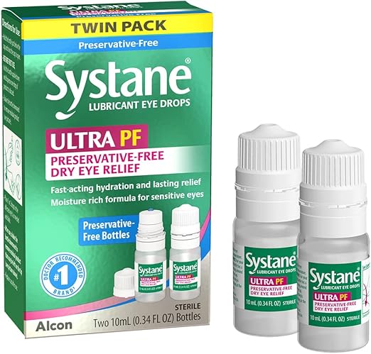 Systane Ultra Eye Drops Twin Pack (2x10ml)