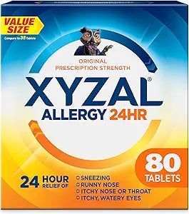 Xyzal Allergy Tablet, 80 Count