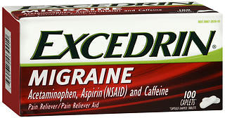 EXCEDRIN MIGRAINE 100 CAP
