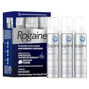 ROGAINE MINOX 5% FOAM MEN 3 MNTH SUPPLY